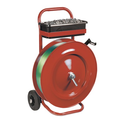 Mobile Trolley for 16mm Polyester (PET) Pallet Strapping - PTD406